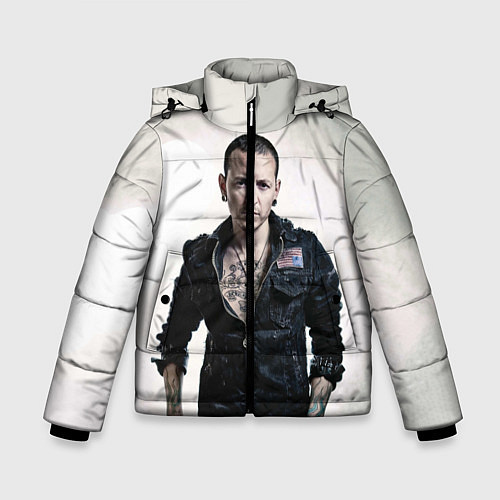 Зимняя куртка для мальчика Честер Беннингтон / 3D-Черный – фото 1