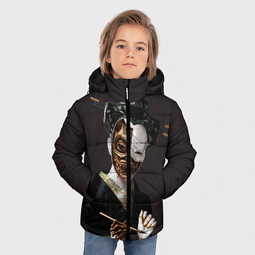 Зимняя куртка для мальчика Ghost In The Shell 1 / 3D-Красный – фото 3