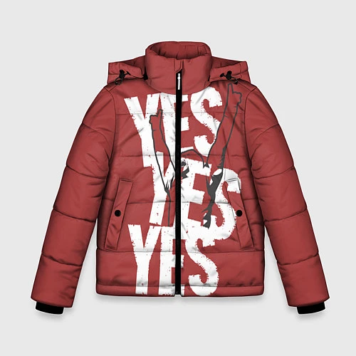 Зимняя куртка для мальчика Bryan Danielson: Yes / 3D-Черный – фото 1