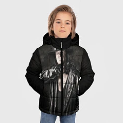 Куртка зимняя для мальчика Гробовщик 2, цвет: 3D-красный — фото 2