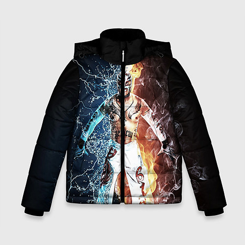 Зимняя куртка для мальчика Рей Мистерио / 3D-Черный – фото 1