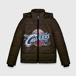 Куртка зимняя для мальчика Кливленд Кавальерс, цвет: 3D-черный