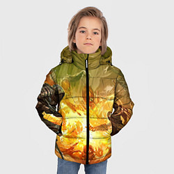 Куртка зимняя для мальчика Destiny 2, цвет: 3D-светло-серый — фото 2