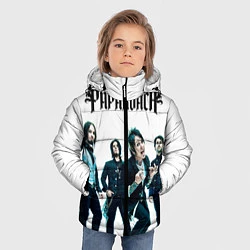 Куртка зимняя для мальчика Paparoach Band, цвет: 3D-черный — фото 2