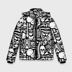 Куртка зимняя для мальчика Кости, цвет: 3D-светло-серый