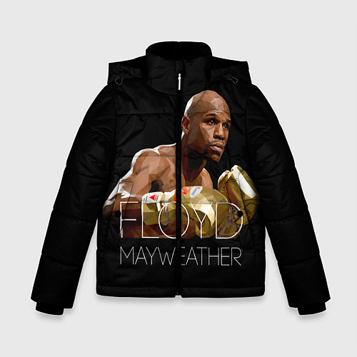 Зимняя куртка для мальчика Floyd Mayweather / 3D-Красный – фото 1