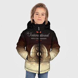 Куртка зимняя для мальчика The International Championships цвета 3D-черный — фото 2
