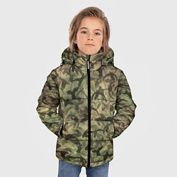 Куртка зимняя для мальчика Камуфляж с утками, цвет: 3D-светло-серый — фото 2