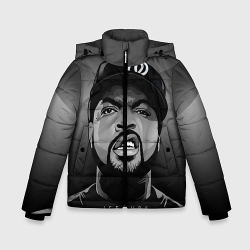 Зимняя куртка для мальчика Ice Cube: Gangsta / 3D-Черный – фото 1