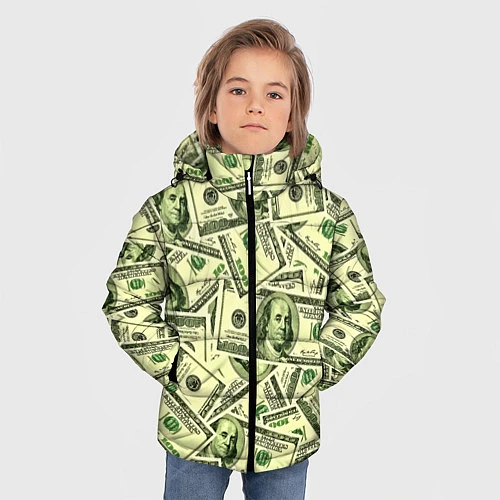 Зимняя куртка для мальчика Benjamin Franklin / 3D-Красный – фото 3