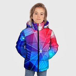 Куртка зимняя для мальчика Коды, цвет: 3D-черный — фото 2