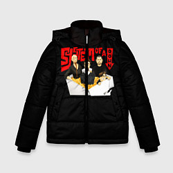 Куртка зимняя для мальчика SOAD: Wok, цвет: 3D-черный