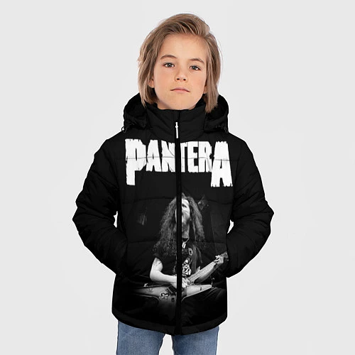 Зимняя куртка для мальчика Pantera / 3D-Красный – фото 3