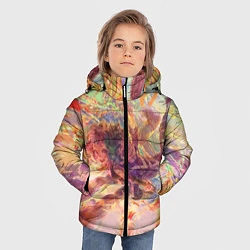 Куртка зимняя для мальчика Моя геройская академия, цвет: 3D-светло-серый — фото 2