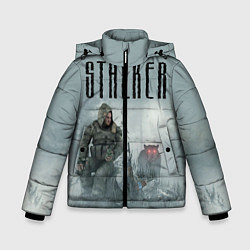 Куртка зимняя для мальчика STALKER: Dusk, цвет: 3D-красный