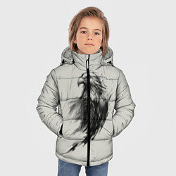 Куртка зимняя для мальчика Дикий орел, цвет: 3D-светло-серый — фото 2