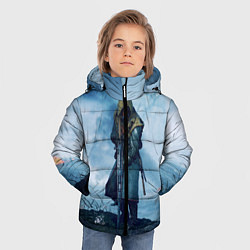 Куртка зимняя для мальчика Battlefield Warrior, цвет: 3D-черный — фото 2