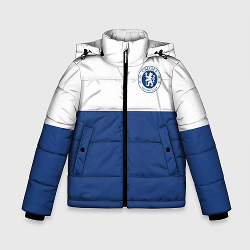 Зимняя куртка для мальчика Chelsea FC: Light Blue / 3D-Черный – фото 1