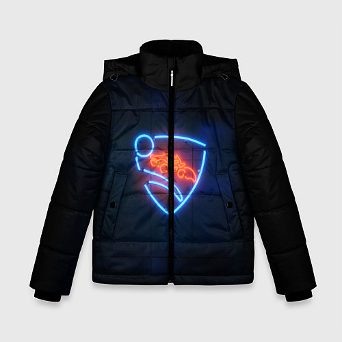 Зимняя куртка для мальчика Rocket League / 3D-Черный – фото 1