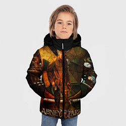 Куртка зимняя для мальчика Abney Park, цвет: 3D-черный — фото 2