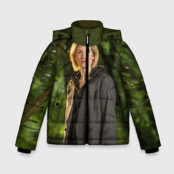 Куртка зимняя для мальчика Джоди Уиттакер, цвет: 3D-красный