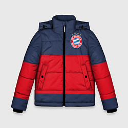 Куртка зимняя для мальчика Bayern Munchen - Red-Blue FCB 2022 NEW, цвет: 3D-красный
