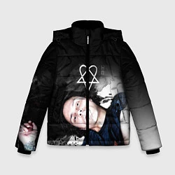Куртка зимняя для мальчика HIM, цвет: 3D-черный