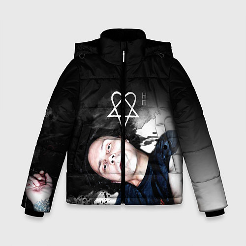 Зимняя куртка для мальчика HIM / 3D-Черный – фото 1
