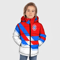 Куртка зимняя для мальчика Bayern FC: White style, цвет: 3D-черный — фото 2