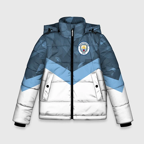 Зимняя куртка для мальчика Manchester City FC: Sport / 3D-Черный – фото 1