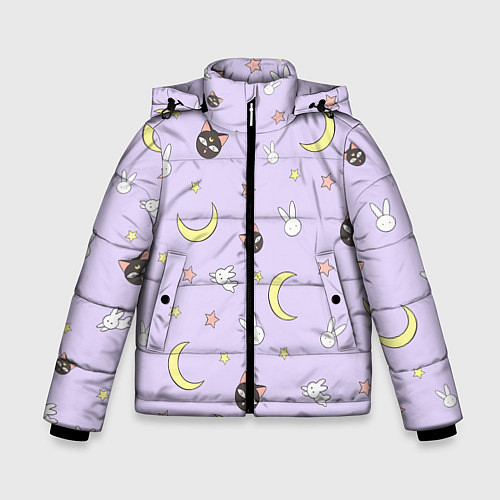 Зимняя куртка для мальчика Сейлор Мур / 3D-Черный – фото 1