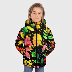 Куртка зимняя для мальчика Осень, цвет: 3D-светло-серый — фото 2