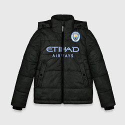 Зимняя куртка для мальчика Man City FC: Black 17/18