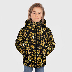 Куртка зимняя для мальчика Люкс, цвет: 3D-черный — фото 2