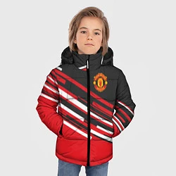 Куртка зимняя для мальчика Man UTD FC: Sport Line 2018, цвет: 3D-красный — фото 2