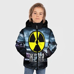 Куртка зимняя для мальчика S.T.A.L.K.E.R: Женя, цвет: 3D-светло-серый — фото 2