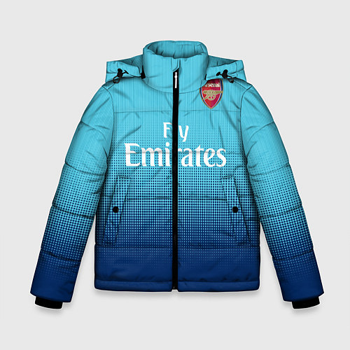 Зимняя куртка для мальчика Arsenal FC: Blue Away 17/18 / 3D-Черный – фото 1