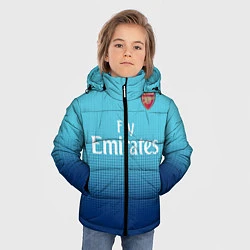 Куртка зимняя для мальчика Arsenal FC: Blue Away 17/18, цвет: 3D-черный — фото 2