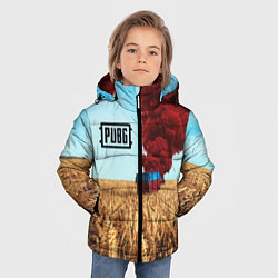 Куртка зимняя для мальчика PUBG Box, цвет: 3D-красный — фото 2