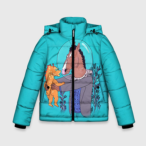 Зимняя куртка для мальчика BoJack / 3D-Красный – фото 1
