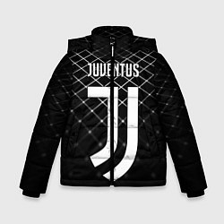 Куртка зимняя для мальчика FC Juventus: Black Lines, цвет: 3D-красный