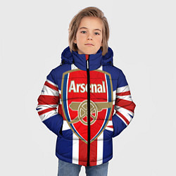 Куртка зимняя для мальчика FC Arsenal: England, цвет: 3D-черный — фото 2