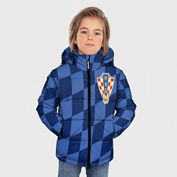 Куртка зимняя для мальчика Сборная Хорватии, цвет: 3D-черный — фото 2