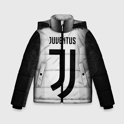 Зимняя куртка для мальчика FC Juventus: Silver Original / 3D-Черный – фото 1