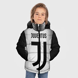 Куртка зимняя для мальчика FC Juventus: Silver Original, цвет: 3D-черный — фото 2