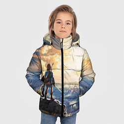 Куртка зимняя для мальчика Knight Link, цвет: 3D-красный — фото 2