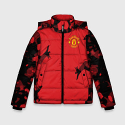 Куртка зимняя для мальчика FC Manchester United: Red Original, цвет: 3D-красный