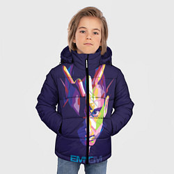 Куртка зимняя для мальчика Eminem V&C, цвет: 3D-черный — фото 2