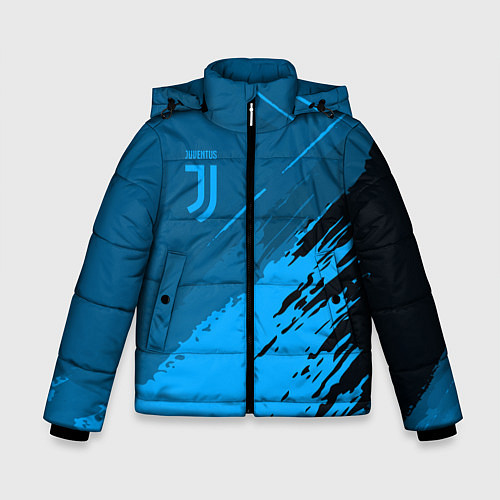 Зимняя куртка для мальчика FC Juventus: Blue Original / 3D-Черный – фото 1