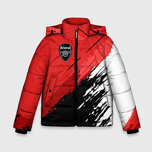 Зимняя куртка для мальчика FC Arsenal: Original / 3D-Черный – фото 1